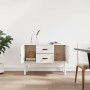 Sideboard aus massivem weißem Kiefernholz, 110 x 40 x 78 cm von vidaXL, Sideboards - Ref: Foro24-823525, Preis: 150,28 €, Rab...