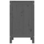 Laundry trunk solid gray pine wood 44x44x76 cm by vidaXL, Laundry baskets - Ref: Foro24-823576, Price: 66,59 €, Discount: %