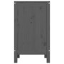 Laundry trunk solid gray pine wood 44x44x76 cm by vidaXL, Laundry baskets - Ref: Foro24-823576, Price: 66,59 €, Discount: %