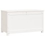 Solid white pine wood storage box 80x40x45.5 cm by vidaXL, Closets and storage - Ref: Foro24-823535, Price: 91,31 €, Discount: %