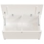 Solid white pine wood storage box 80x40x45.5 cm by vidaXL, Closets and storage - Ref: Foro24-823535, Price: 91,31 €, Discount: %