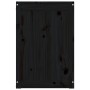 Baúl para la colada madera maciza de pino negro 44x44x66 cm de vidaXL, Cestas para ropa - Ref: Foro24-823568, Precio: 64,46 €...