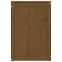 Baúl para colada madera maciza pino marrón miel 44x44x66 cm de vidaXL, Cestas para ropa - Ref: Foro24-823567, Precio: 63,32 €...