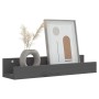 Wall shelves 2 pcs solid gray pine wood 50x12x9 cm by vidaXL, Shelves and shelves - Ref: Foro24-823586, Price: 26,80 €, Disco...