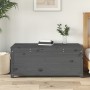 Solid gray pine wood storage box 110x50x45.5 cm by vidaXL, Closets and storage - Ref: Foro24-823541, Price: 172,13 €, Discoun...