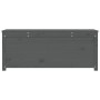 Solid gray pine wood storage box 110x50x45.5 cm by vidaXL, Closets and storage - Ref: Foro24-823541, Price: 172,13 €, Discoun...