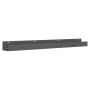 Wall shelves 2 pcs solid gray pine wood 110x12x9 cm by vidaXL, Shelves and shelves - Ref: Foro24-823596, Price: 45,53 €, Disc...