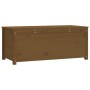 Caja almacenaje madera maciza pino marrón miel 110x50x45,5 cm de vidaXL, Armarios y almacenamiento - Ref: Foro24-823542, Prec...