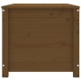 Caja almacenaje madera maciza pino marrón miel 110x50x45,5 cm de vidaXL, Armarios y almacenamiento - Ref: Foro24-823542, Prec...