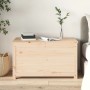 Solid pine wood storage box 80x40x45.5 cm by vidaXL, Closets and storage - Ref: Foro24-823534, Price: 81,86 €, Discount: %