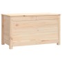 Caja de almacenamiento madera maciza de pino 80x40x45,5 cm de vidaXL, Armarios y almacenamiento - Ref: Foro24-823534, Precio:...