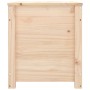 Caja de almacenamiento madera maciza de pino 80x40x45,5 cm de vidaXL, Armarios y almacenamiento - Ref: Foro24-823534, Precio:...