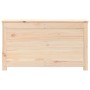 Caja de almacenamiento madera maciza de pino 80x40x45,5 cm de vidaXL, Armarios y almacenamiento - Ref: Foro24-823534, Precio:...