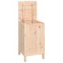 Solid pine wood laundry trunk 44x44x76 cm by vidaXL, Laundry baskets - Ref: Foro24-823574, Price: 73,99 €, Discount: %