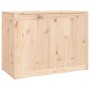 Solid pine wood laundry trunk 88.5x44x66 cm by vidaXL, Laundry baskets - Ref: Foro24-823569, Price: 107,09 €, Discount: %