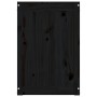 Baúl para la colada madera maciza de pino negro 88,5x44x66 cm de vidaXL, Cestas para ropa - Ref: Foro24-823573, Precio: 103,3...