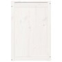 Solid white pine wood laundry trunk 44x44x66 cm by vidaXL, Laundry baskets - Ref: Foro24-823565, Price: 76,76 €, Discount: %