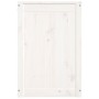 Solid white pine wood laundry trunk 44x44x66 cm by vidaXL, Laundry baskets - Ref: Foro24-823565, Price: 76,76 €, Discount: %