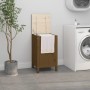 Laundry trunk solid honey brown pine wood 44x44x76 cm by vidaXL, Laundry baskets - Ref: Foro24-823577, Price: 68,75 €, Discou...