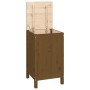 Baúl para colada madera maciza pino marrón miel 44x44x76 cm de vidaXL, Cestas para ropa - Ref: Foro24-823577, Precio: 68,75 €...