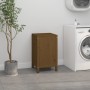 Laundry trunk solid honey brown pine wood 44x44x76 cm by vidaXL, Laundry baskets - Ref: Foro24-823577, Price: 68,75 €, Discou...