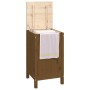 Baúl para colada madera maciza pino marrón miel 44x44x76 cm de vidaXL, Cestas para ropa - Ref: Foro24-823577, Precio: 68,75 €...