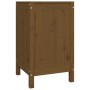 Laundry trunk solid honey brown pine wood 44x44x76 cm by vidaXL, Laundry baskets - Ref: Foro24-823577, Price: 68,75 €, Discou...