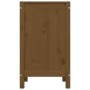 Baúl para colada madera maciza pino marrón miel 44x44x76 cm de vidaXL, Cestas para ropa - Ref: Foro24-823577, Precio: 68,75 €...