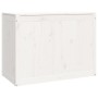 Solid white pine laundry chest 88.5x44x66 cm by vidaXL, Laundry baskets - Ref: Foro24-823570, Price: 127,12 €, Discount: %