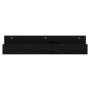 Wall shelves 2 pcs solid black pine wood 50x12x9 cm by vidaXL, Shelves and shelves - Ref: Foro24-823588, Price: 22,02 €, Disc...