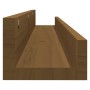 Wall shelves 2 pcs honey brown pine wood 110x12x9 cm by vidaXL, Shelves and shelves - Ref: Foro24-823597, Price: 35,99 €, Dis...