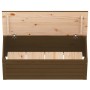 Caja almacenaje madera maciza pino marrón miel 89x36,5x33 cm de vidaXL, Armarios y almacenamiento - Ref: Foro24-823622, Preci...