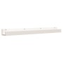 Wall shelves 2 pcs solid white pine wood 110x12x9cm by vidaXL, Shelves and shelves - Ref: Foro24-823595, Price: 33,99 €, Disc...