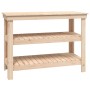 Banco de trabajo de madera maciza de pino 110,5x50x80 cm de vidaXL, Mesas de trabajo - Ref: Foro24-823644, Precio: 126,99 €, ...