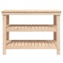 Banco de trabajo de madera maciza de pino 110,5x50x80 cm de vidaXL, Mesas de trabajo - Ref: Foro24-823644, Precio: 126,99 €, ...