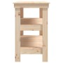 Banco de trabajo de madera maciza de pino 110,5x50x80 cm de vidaXL, Mesas de trabajo - Ref: Foro24-823644, Precio: 126,99 €, ...