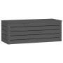 Caja de almacenaje madera maciza de pino gris 89x36,5x33 cm de vidaXL, Armarios y almacenamiento - Ref: Foro24-823621, Precio...