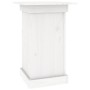 Soporte para plantas madera maciza de pino blanco 40x40x60 cm de vidaXL, Soportes para macetas - Ref: Foro24-823630, Precio: ...