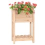 Solid pine wood planter 54x34.5x81 cm by vidaXL, Pots and planters - Ref: Foro24-823752, Price: 51,23 €, Discount: %