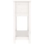 Planter with shelf solid white pine wood 82.5x34.5x81 cm by vidaXL, Pots and planters - Ref: Foro24-823760, Price: 75,24 €, D...