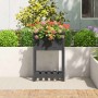 Solid gray pine wood planter 54x34.5x81 cm by vidaXL, Pots and planters - Ref: Foro24-823754, Price: 54,99 €, Discount: %