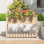 Planter with solid pine wood shelf 111.5x34.5x81 cm by vidaXL, Pots and planters - Ref: Foro24-823766, Price: 97,33 €, Discou...