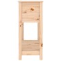 Planter with solid pine wood shelf 111.5x34.5x81 cm by vidaXL, Pots and planters - Ref: Foro24-823766, Price: 97,33 €, Discou...