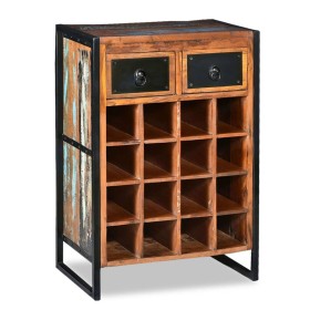 Wine rack for 16 bottles solid recycled wood by vidaXL, Wine racks - Ref: Foro24-244831, Price: 221,99 €, Discount: %