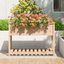 Planter with solid pine wood shelf 111.5x54x81 cm by vidaXL, Pots and planters - Ref: Foro24-823787, Price: 125,17 €, Discoun...