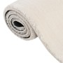 Alfombra de pelo corto esponjoso suave lavable crema 80x150 cm de vidaXL, Alfombras - Ref: Foro24-342196, Precio: 33,53 €, De...