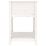 Planter with shelf solid white pine wood 82.5x54x81cm by vidaXL, Pots and planters - Ref: Foro24-823781, Price: 82,21 €, Disc...