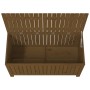 Honey brown pine wood garden storage box 121x55x64 cm by vidaXL, Outdoor storage boxes - Ref: Foro24-823846, Price: 138,86 €,...