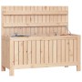 Caja de almacenaje jardín madera maciza de pino 108x42,5x54 cm de vidaXL, Cajas de almacenaje para exteriores - Ref: Foro24-8...