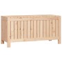 Caja de almacenaje jardín madera maciza de pino 108x42,5x54 cm de vidaXL, Cajas de almacenaje para exteriores - Ref: Foro24-8...